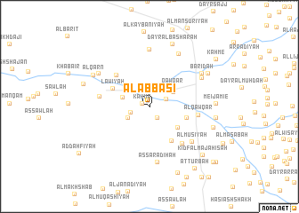 map of Al ‘Abbāsī