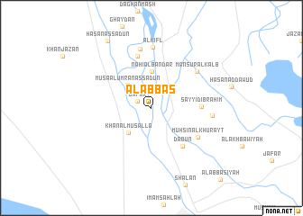 map of Āl ‘Abbās