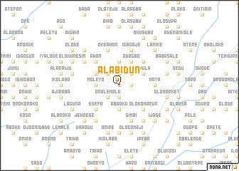 map of Alabidun