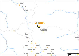 map of Āl ‘Ābis