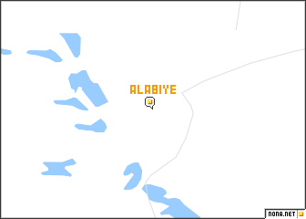 map of Alabiye