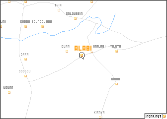 map of Alabi
