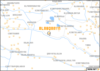 map of Al Abqa‘ayn