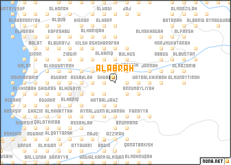 map of Al ‘Abrah