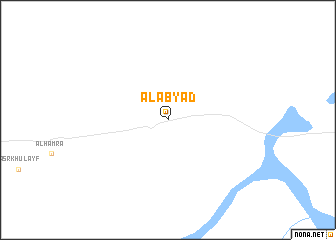 map of Al Abyaḑ