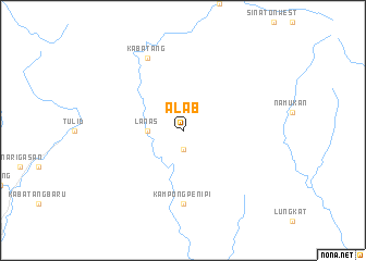 map of Alab
