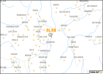 map of Alab