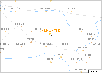 map of Alaçayır