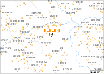 map of Alāchai