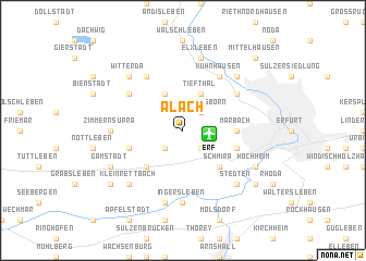 map of Alach