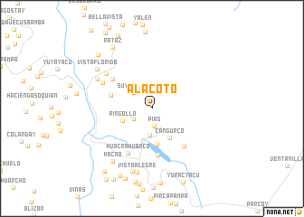 map of Alacoto