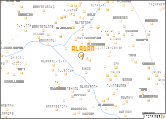 map of Al ‘Adan