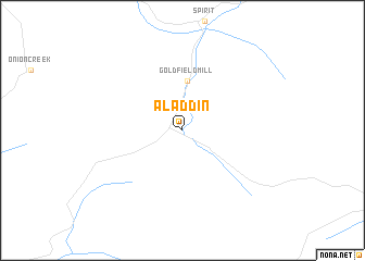 map of Aladdin