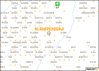 map of Aladere Mogaji