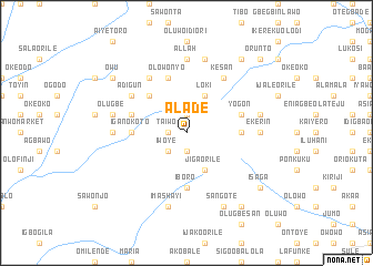 map of Alade