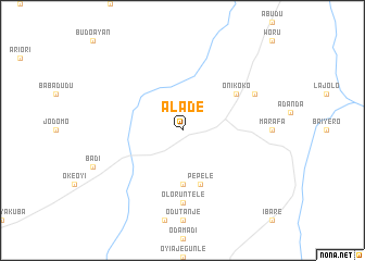 map of Alade