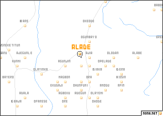 map of Alade