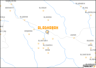 map of Al ‘Adhabah