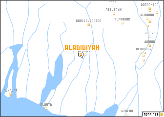 map of Al ‘Adīdīyah