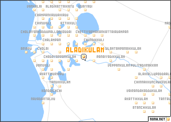 map of Aladikulam