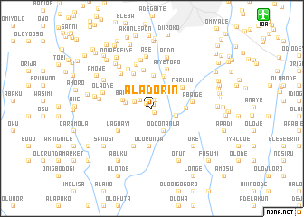 map of Aladorin