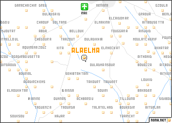 map of Ala el Ma