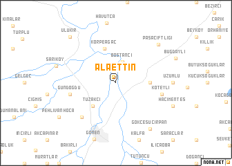 map of Alâettin