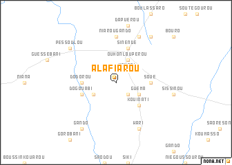 map of Alafiarou