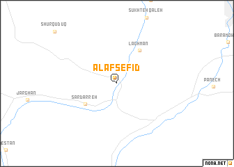 map of ‘Alaf Sefīd
