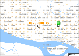 map of Ālagchhatra