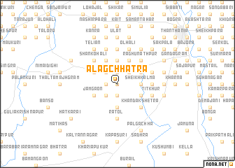 map of Ālagchhatra