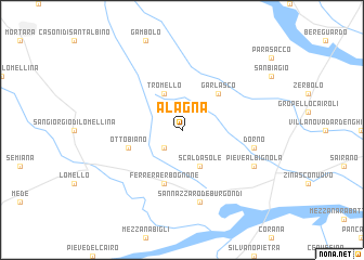map of Alagna