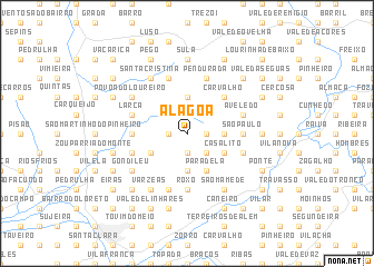 map of Alagoa