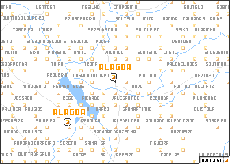 map of Alagoa