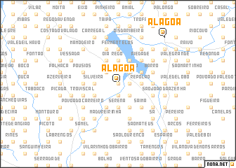 map of Alagoa