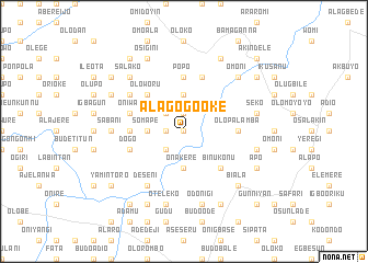 map of Alagogo Oke