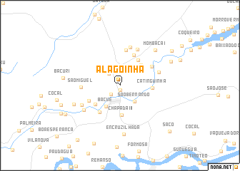 map of Alagoinha