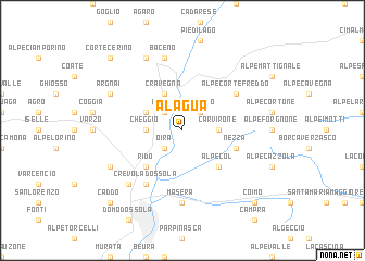 map of Alagua