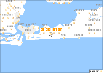 map of Alaguntan