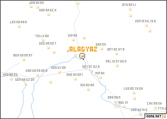 map of Alagyaz