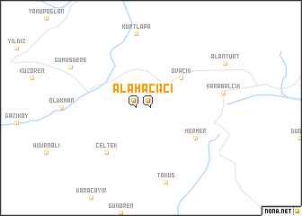 map of Alahacı