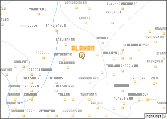 map of Alahan