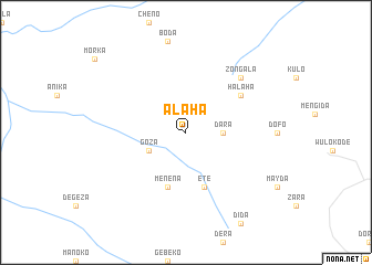 map of Ālaha