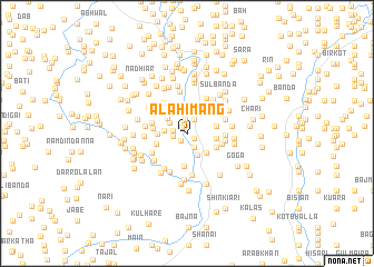 map of Alāhimang