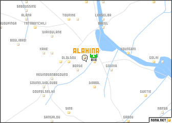 map of Alahina