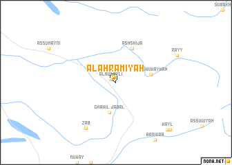 map of Al Ahramīyah