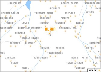 map of Al ‘Aïn