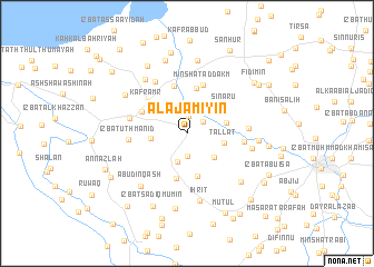 map of Al ‘Ajamīyīn