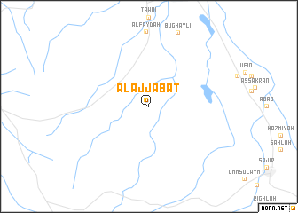 map of Al ‘Ajjābāt
