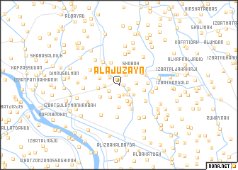 map of Al ‘Ajūzayn